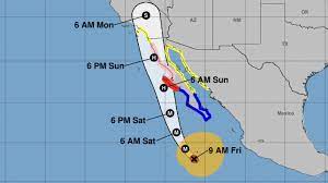 Hurricane Hilary Now Category 4 Storm And Heading Toward Los Angeles ...