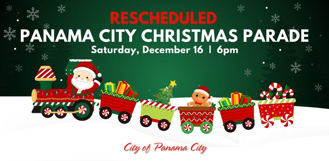 City of Panama City, Florida Announces Rescheduling of Christmas Parade