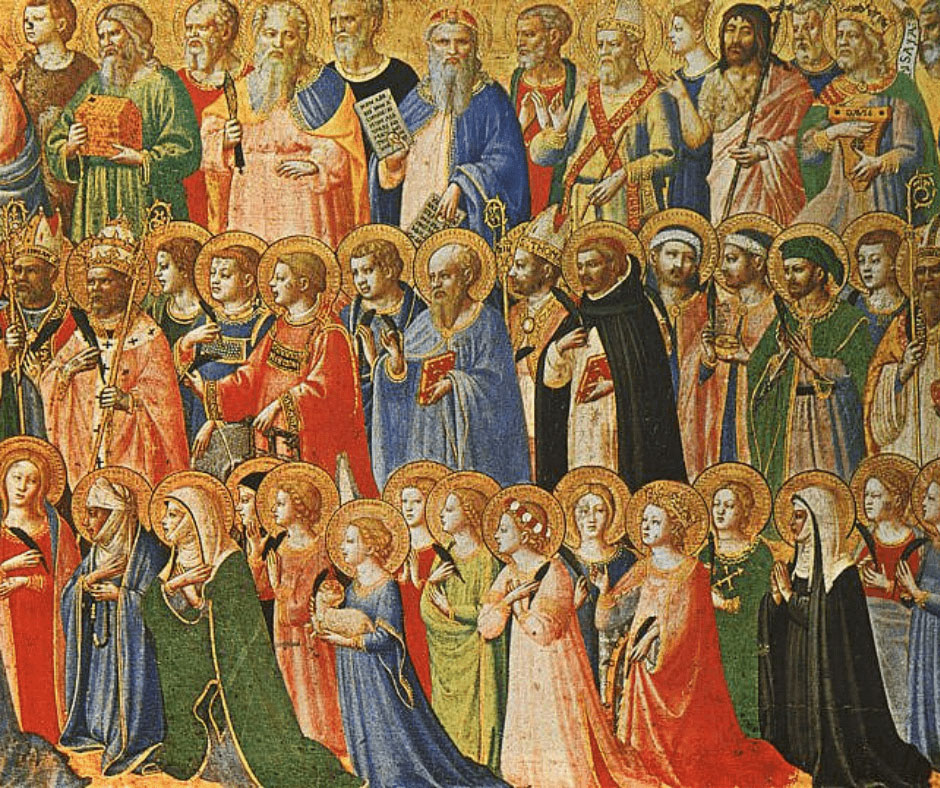 November 1 is All Saints' Day