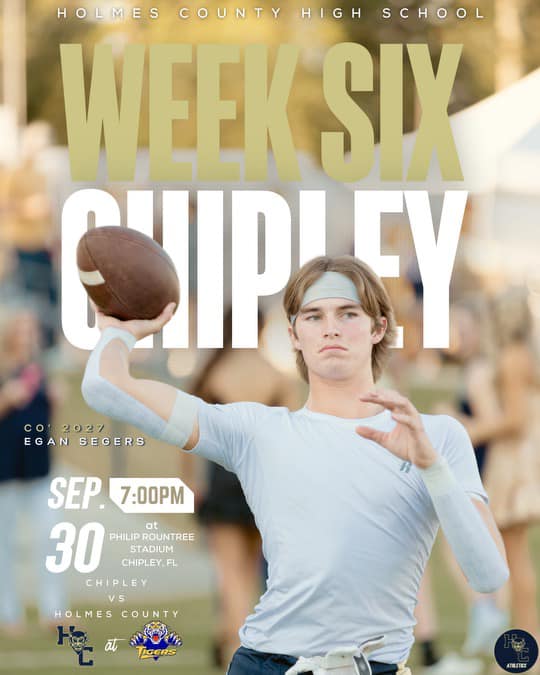 Monday Night Football on Monday, September 30, 2024 as Chipley, Florida