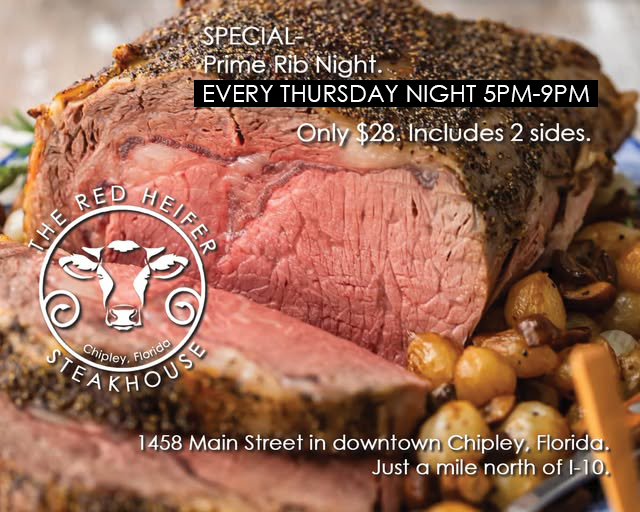 Prime Rib Night Was HUGE Success, so Red Heifer Steak House Presents ...